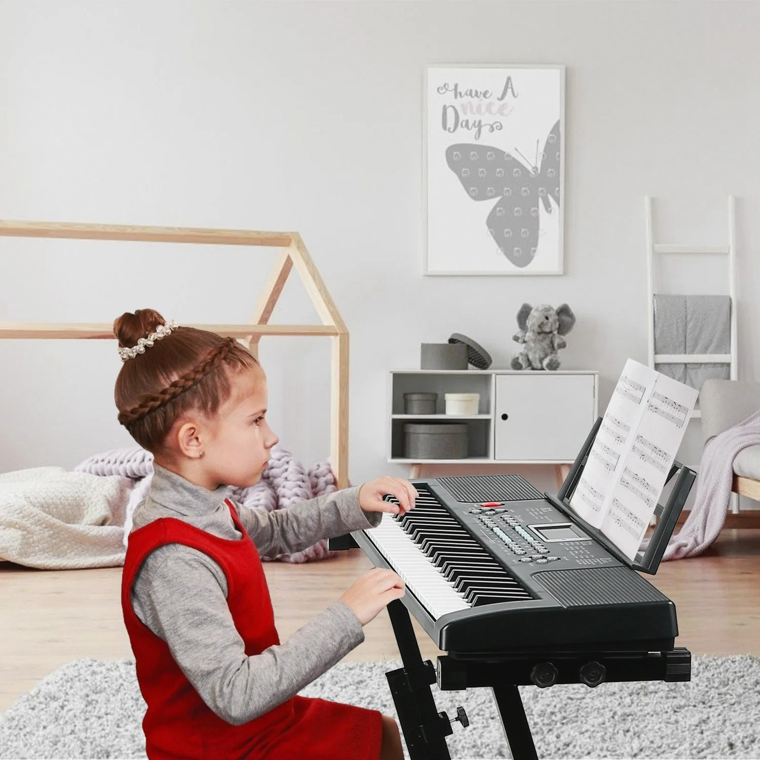 GBruno 61 Keys Digital Music Electronic Keyboard - Image 7