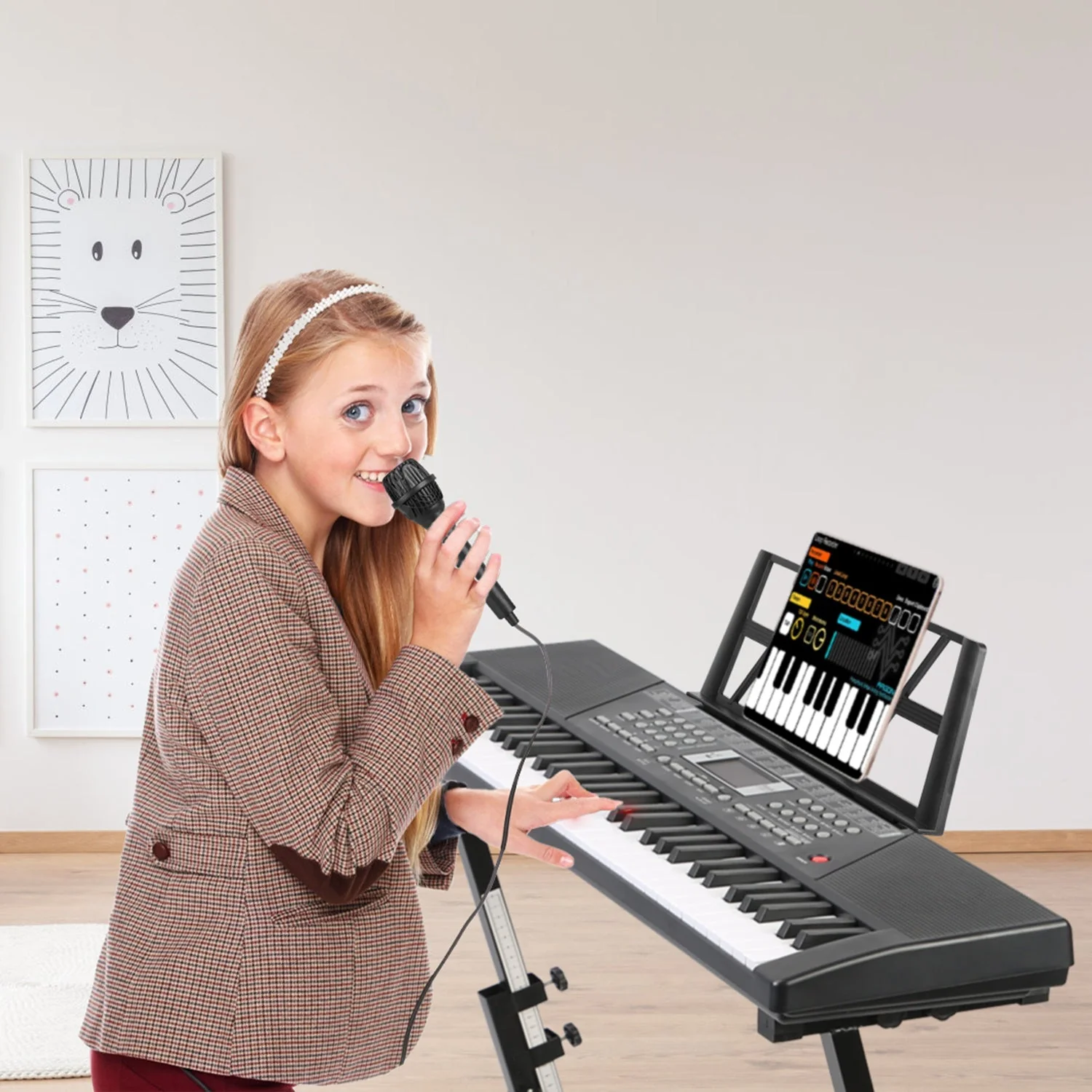 GBruno 61 Keys Digital Music Keyboard - Image 7