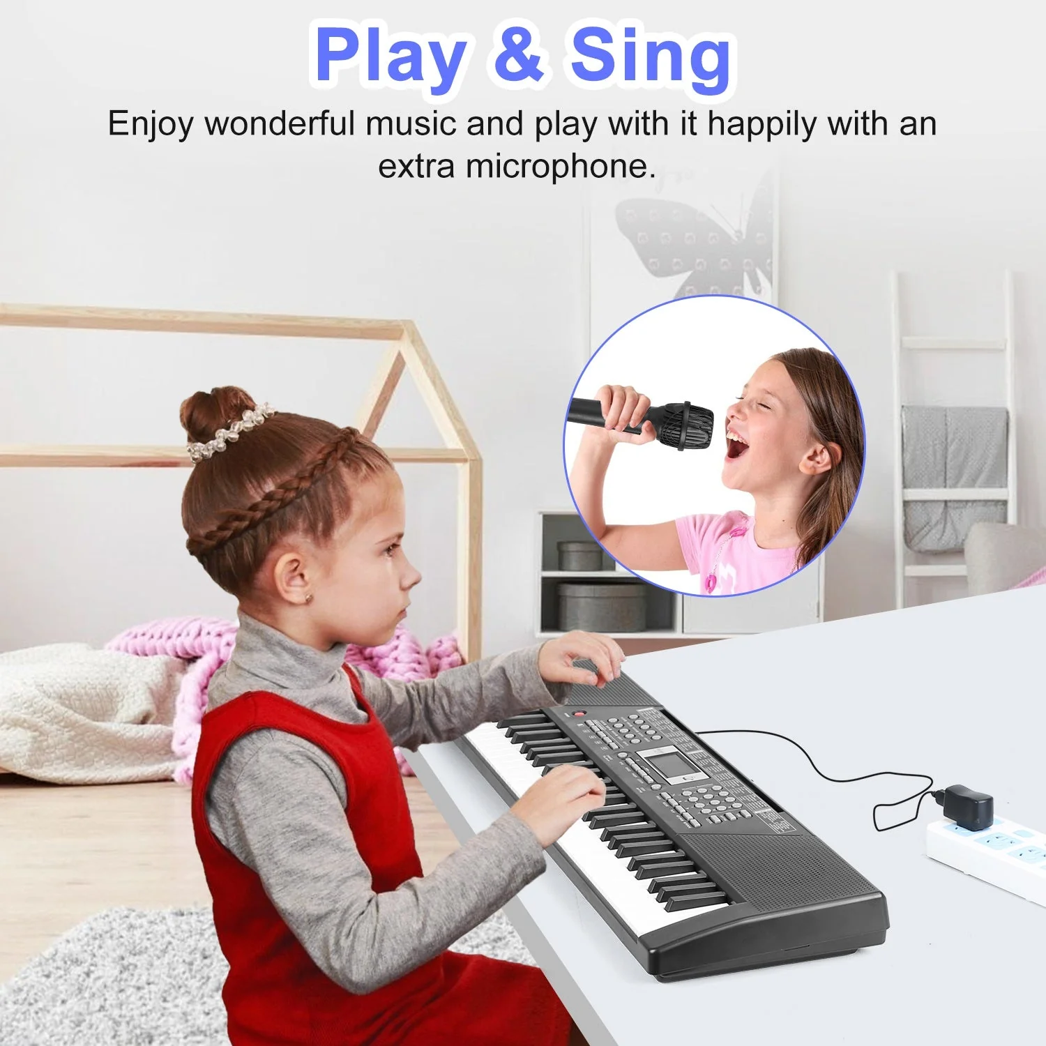 GBruno 61 Keys Digital Music Keyboard - Image 9