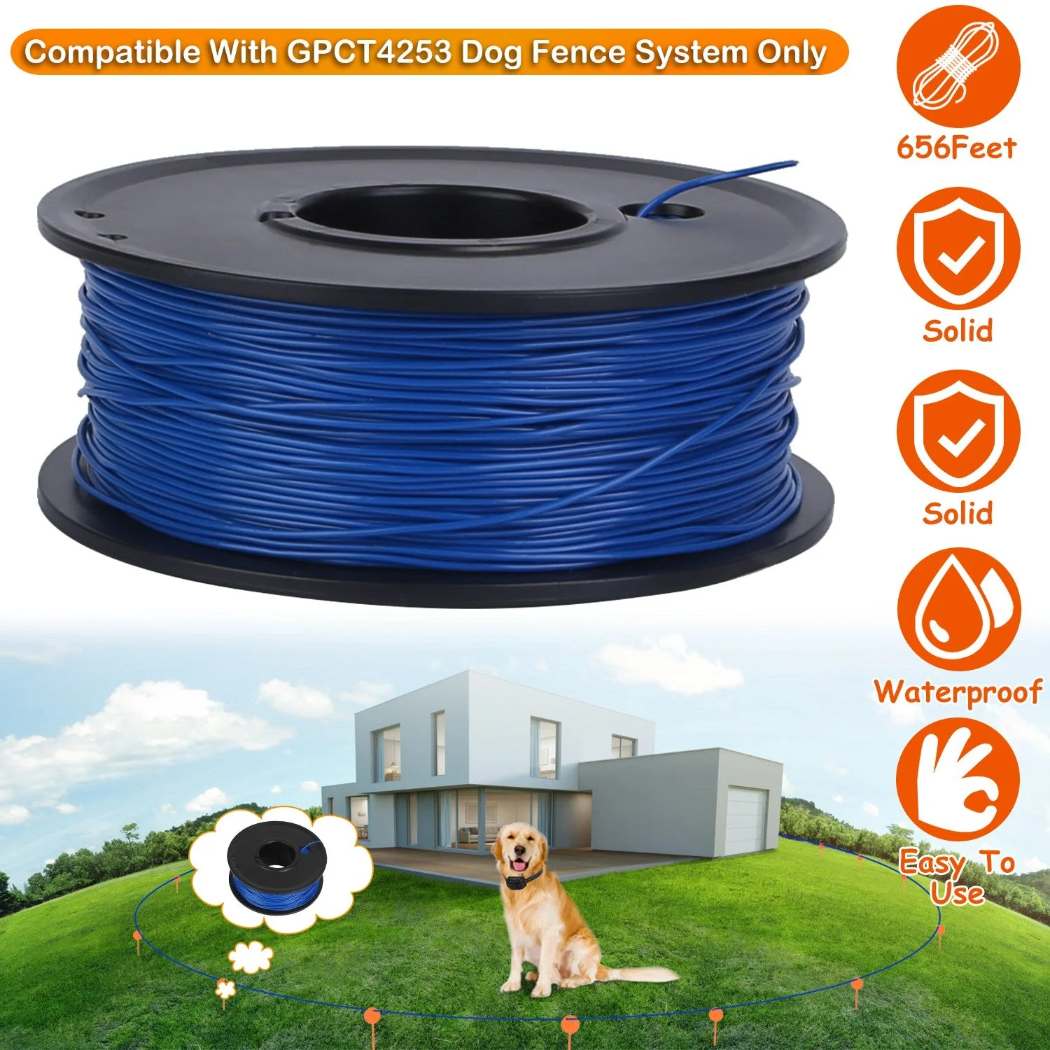 GBruno 656Feet Underground Dog Fence Wire - Image 4