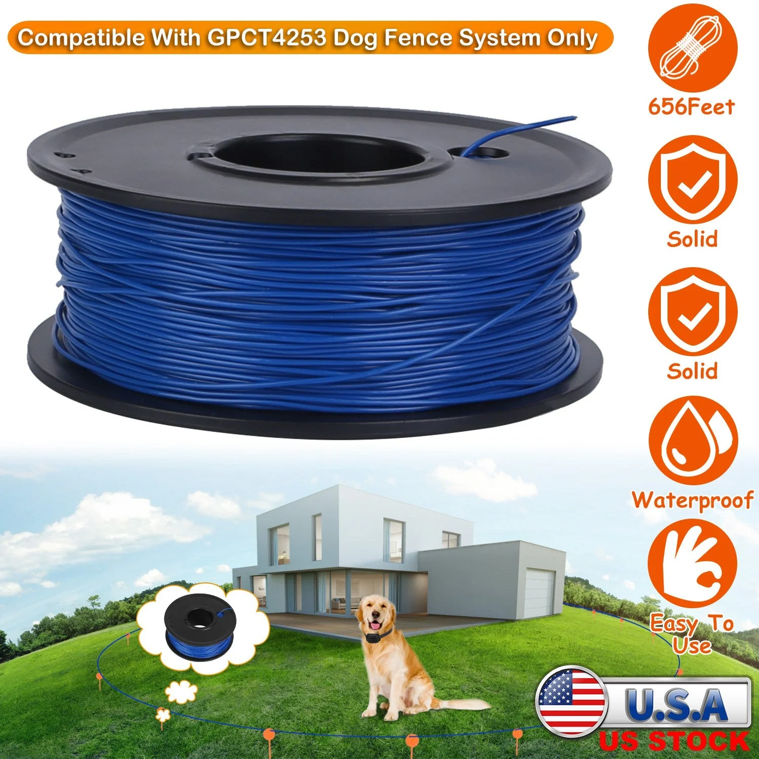 GBruno 656Feet Underground Dog Fence Wire - Image 5