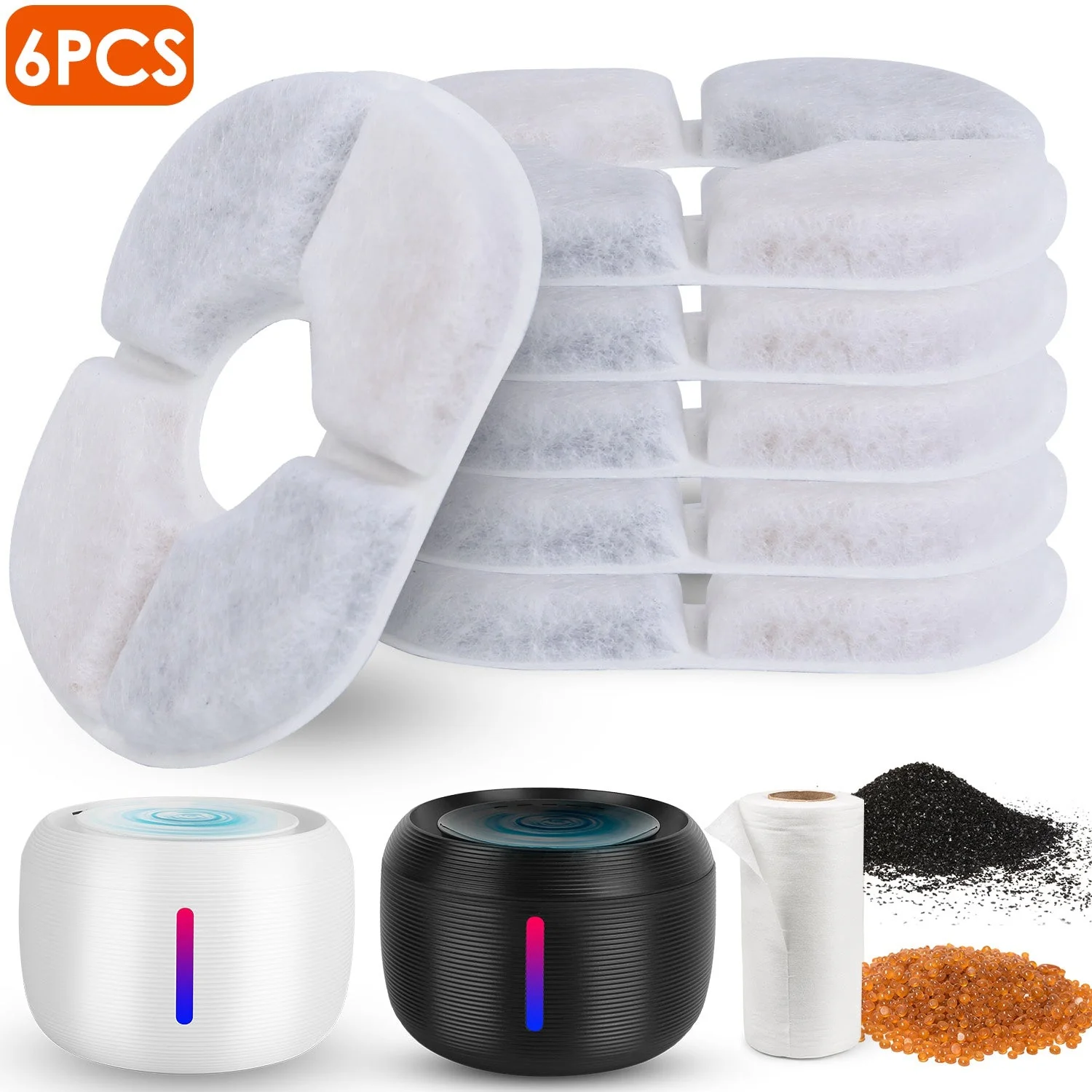 GBruno 6Pack Pet Water Fountain - Image 4