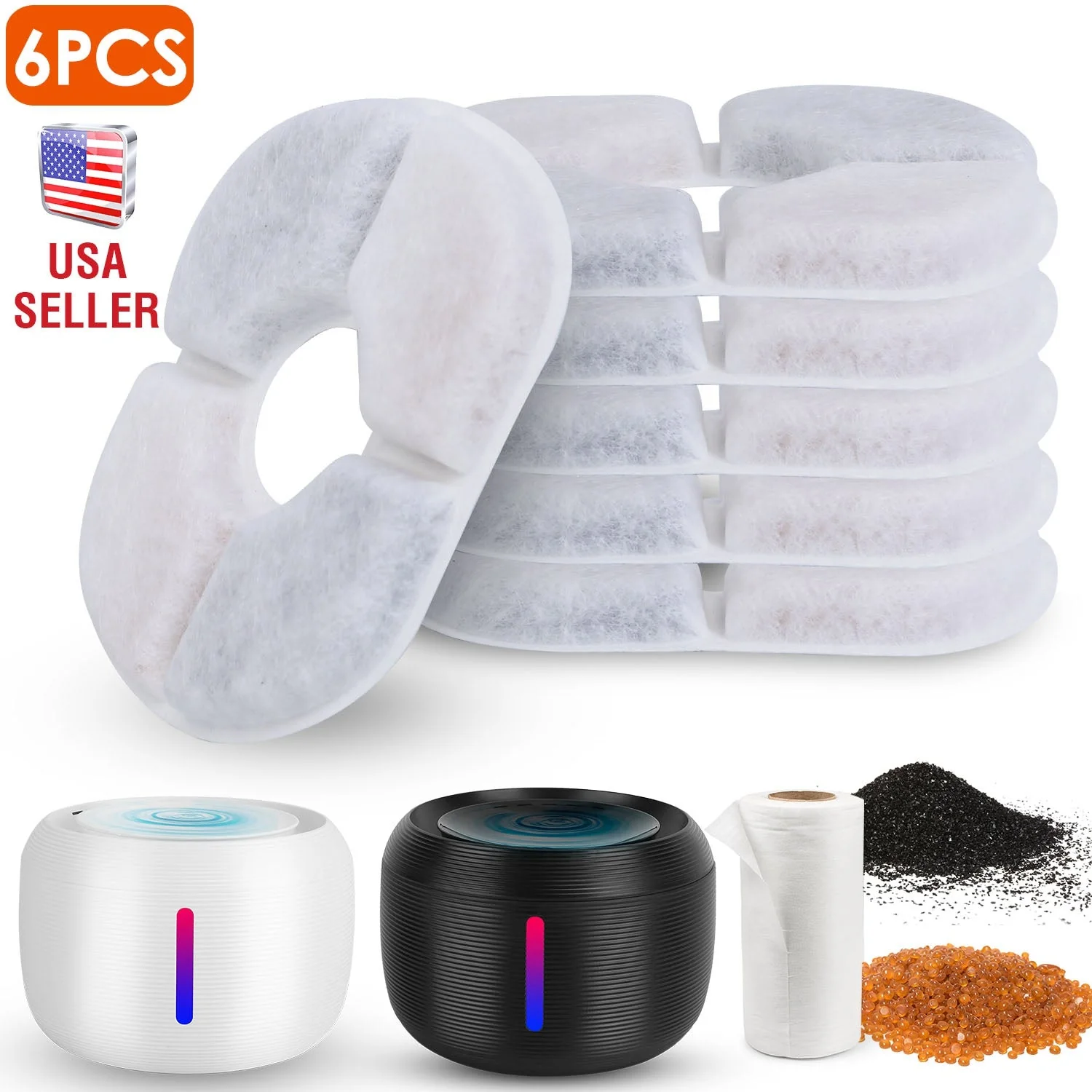 GBruno 6Pack Pet Water Fountain - Image 5