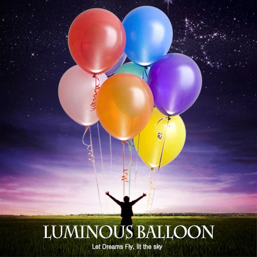 GBruno 6Packs LED Light Up Balloons - Image 4