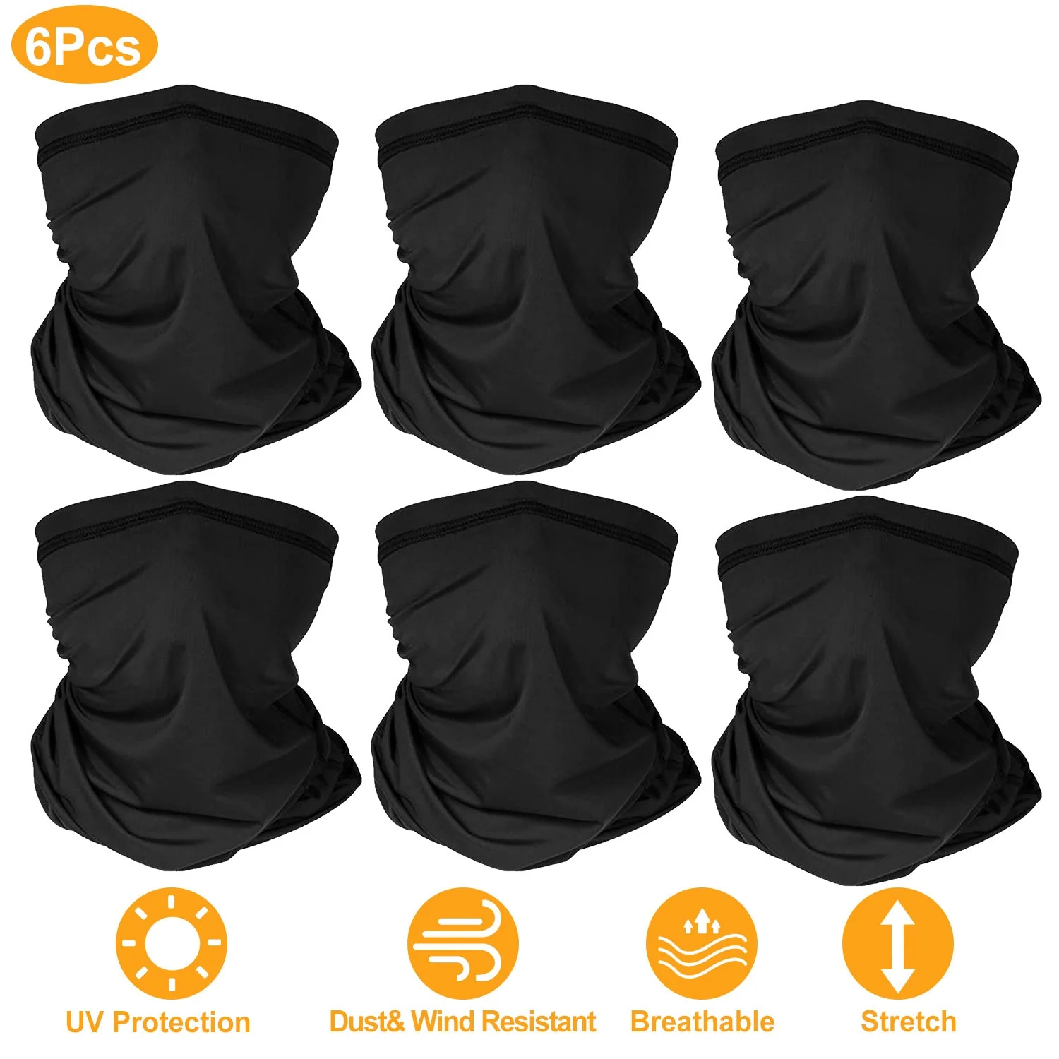 GBruno 6Pcs Summer Neck Gaiter - Image 5