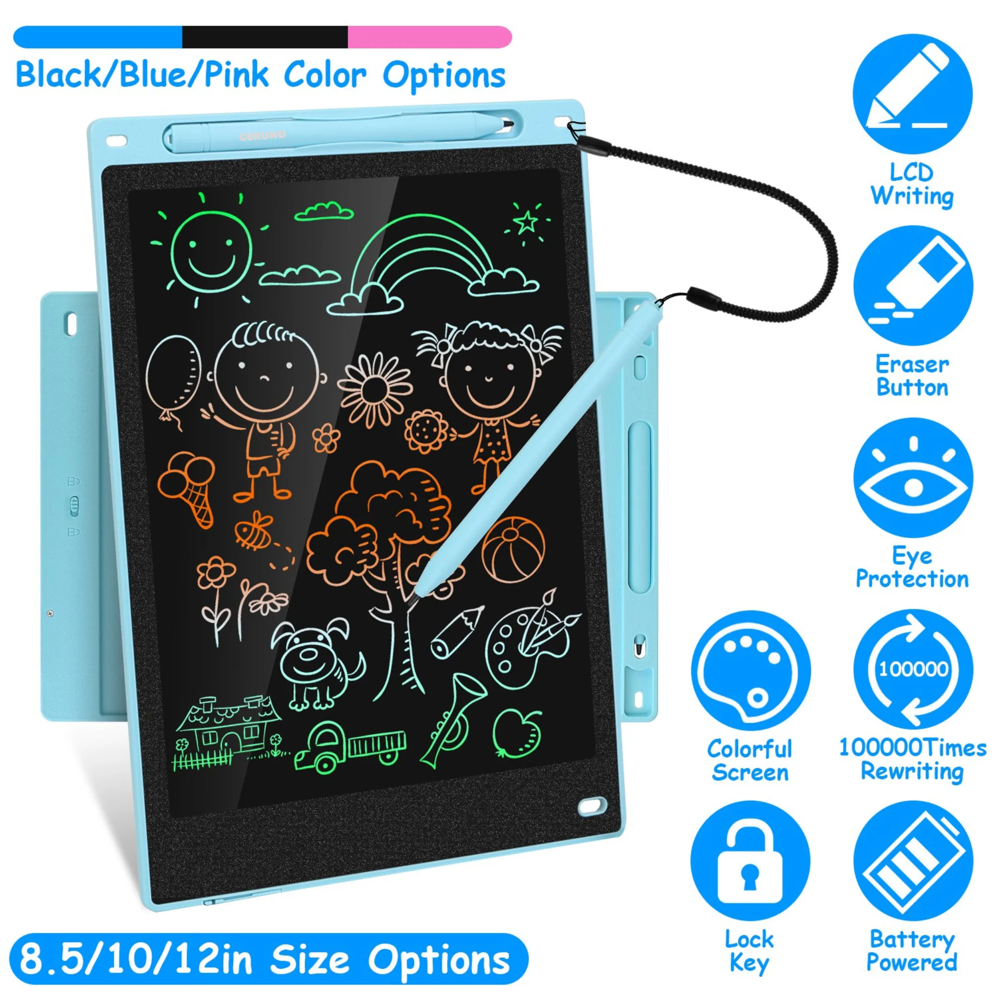 GBruno 8.5in LCD Writing Tablet - Image 2
