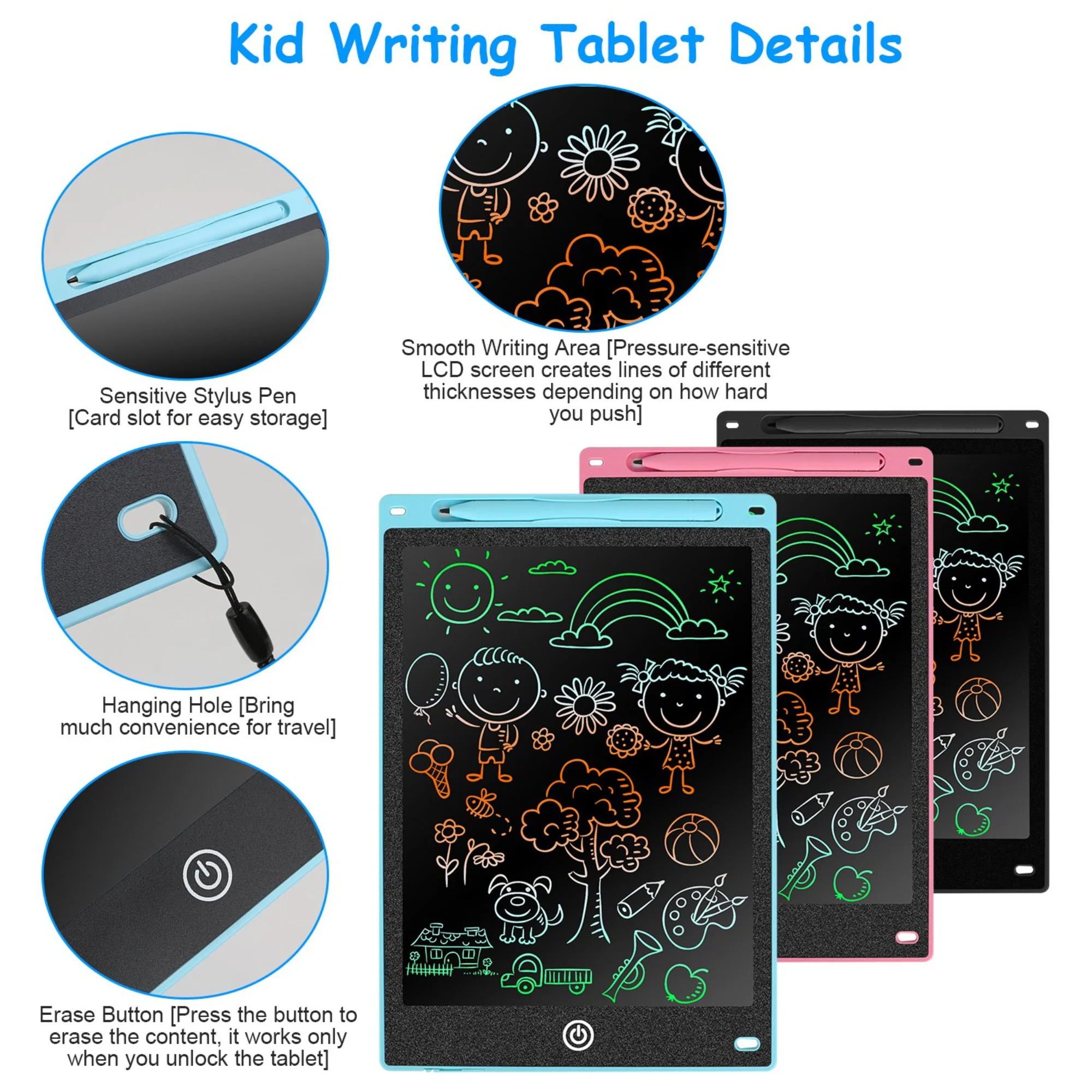 GBruno 8.5in LCD Writing Tablet - Image 4