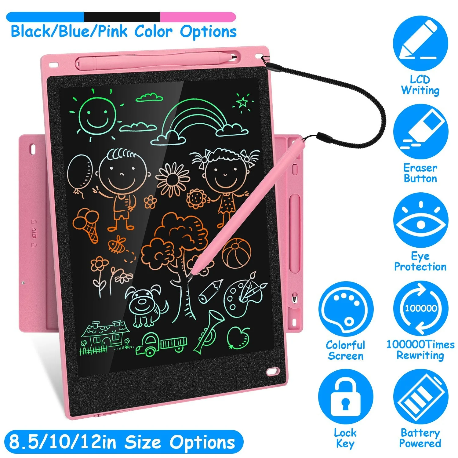 GBruno 8.5in LCD Writing Tablet - Image 2