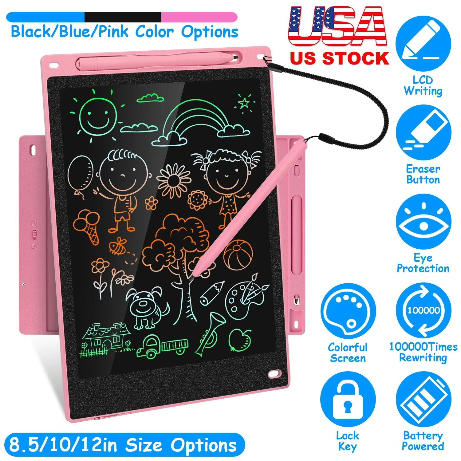 GBruno 8.5in LCD Writing Tablet - Image 3