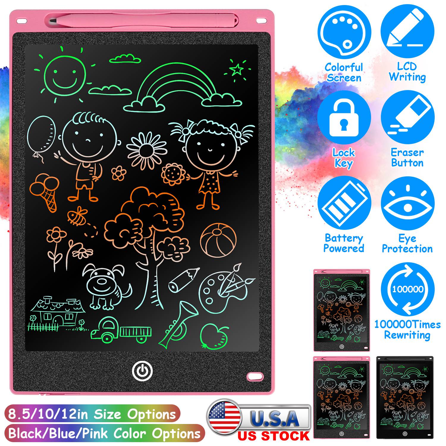 GBruno 8.5in LCD Writing Tablet - Image 5