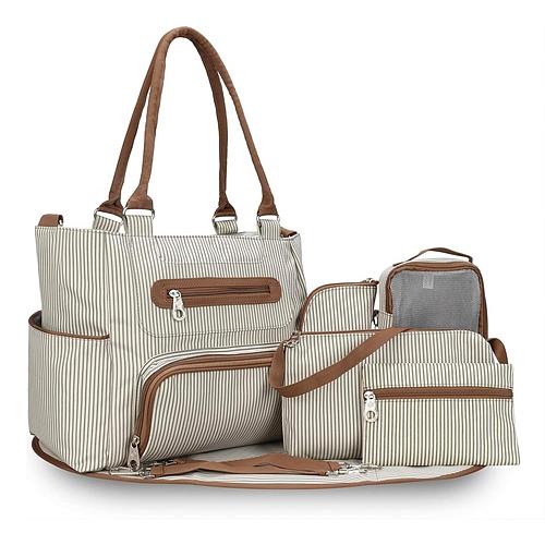 GBruno 8Pcs Baby Nappy Diaper Bags Set - Image 9