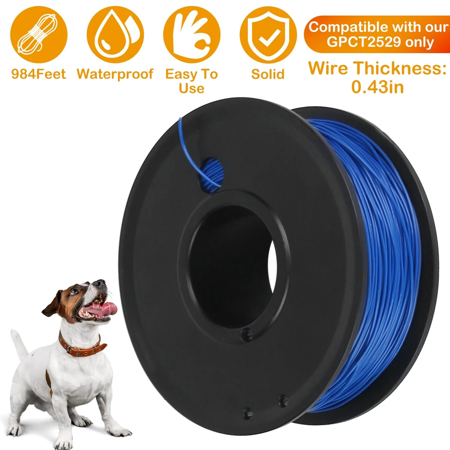 GBruno 984 Feet 0.43in Dog Fence Wire - Image 2