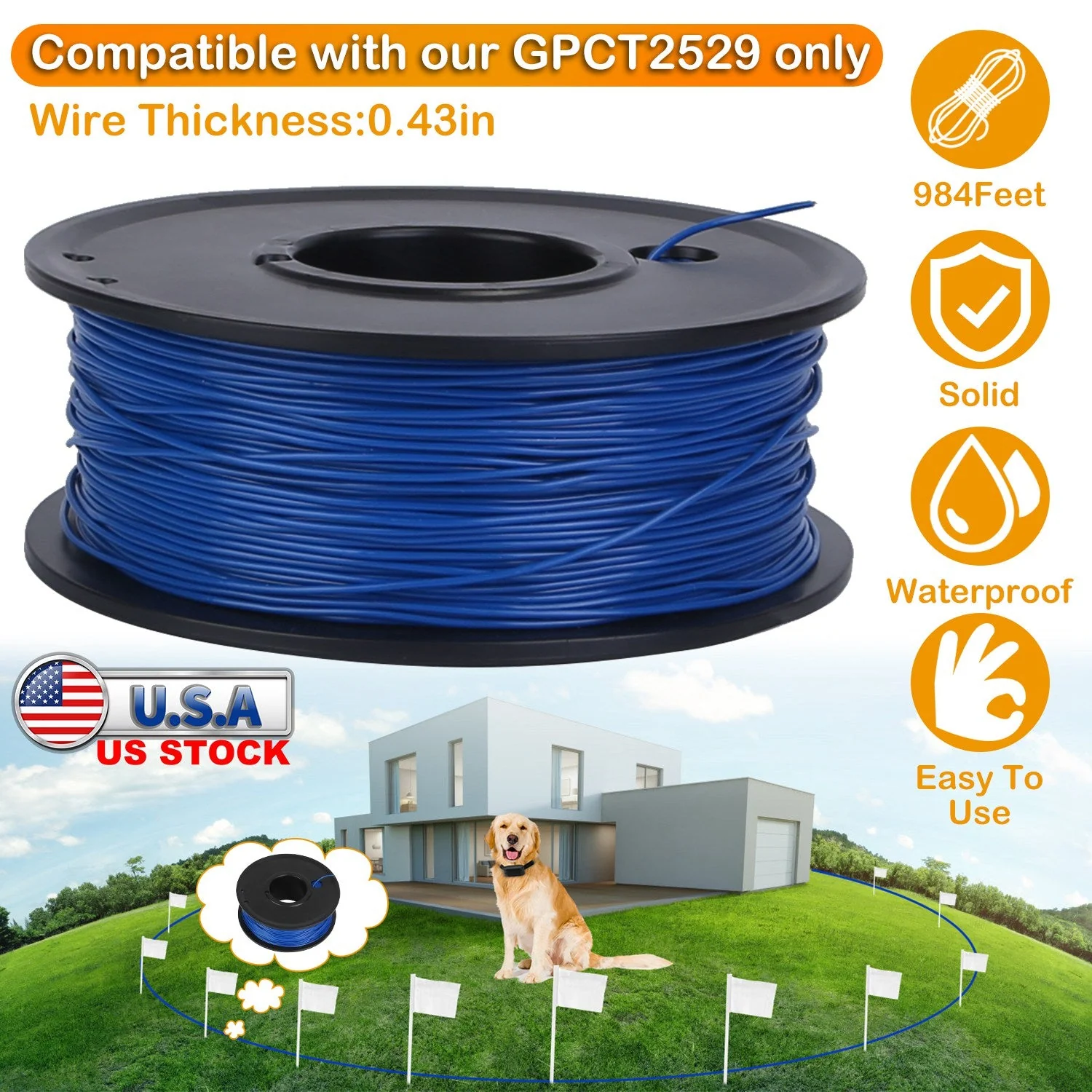 GBruno 984 Feet 0.43in Dog Fence Wire - Image 5
