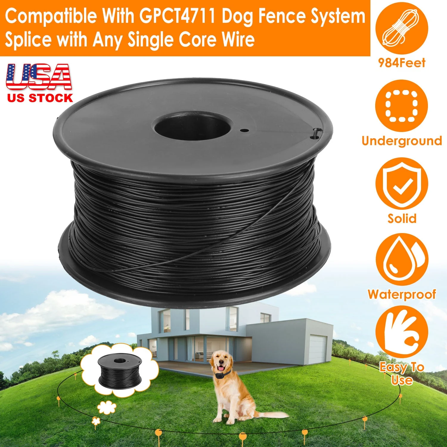 GBruno 984Feet Underground Dog Fence Wire - Image 6