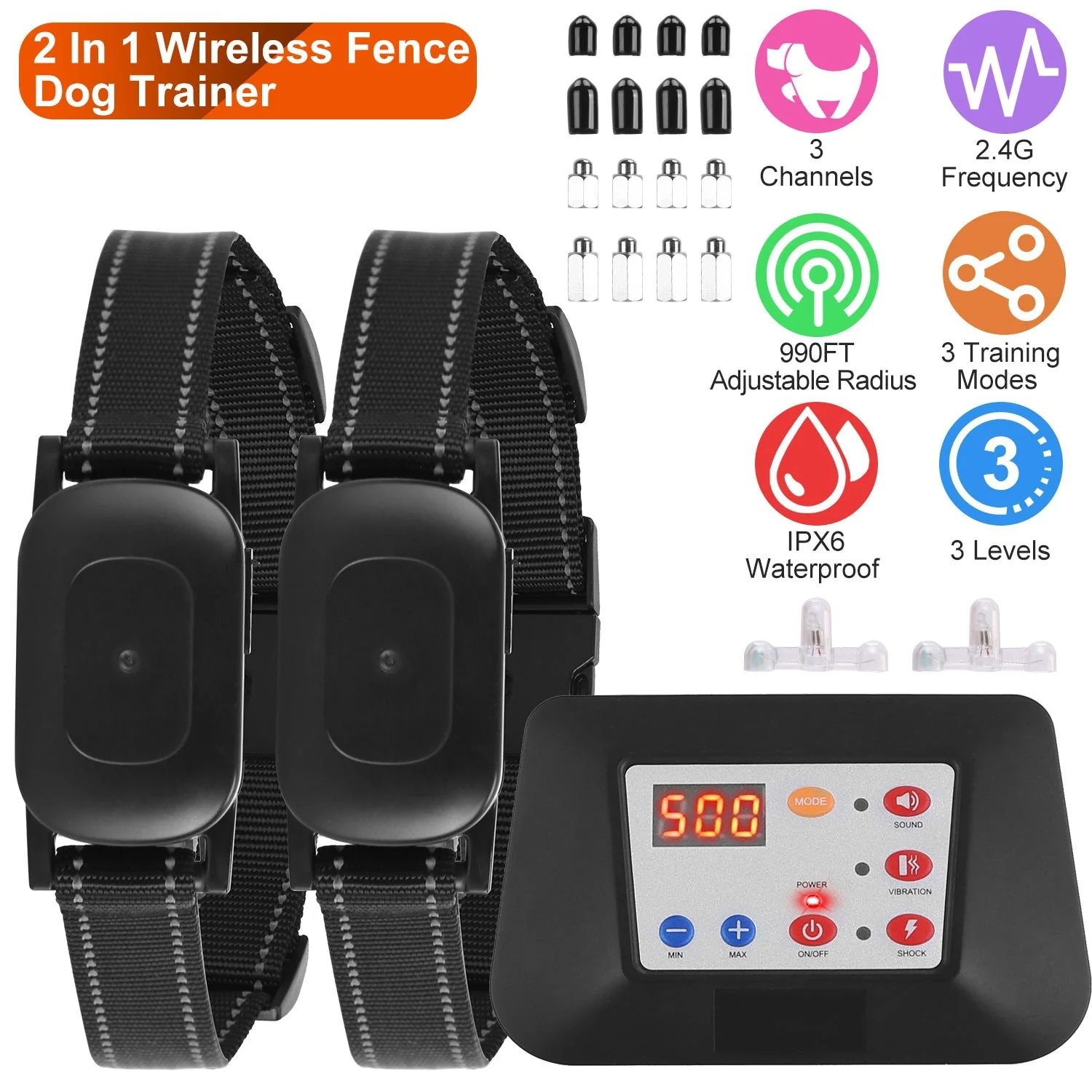 GBruno 990FT Radius Dog Training Collar - Image 2