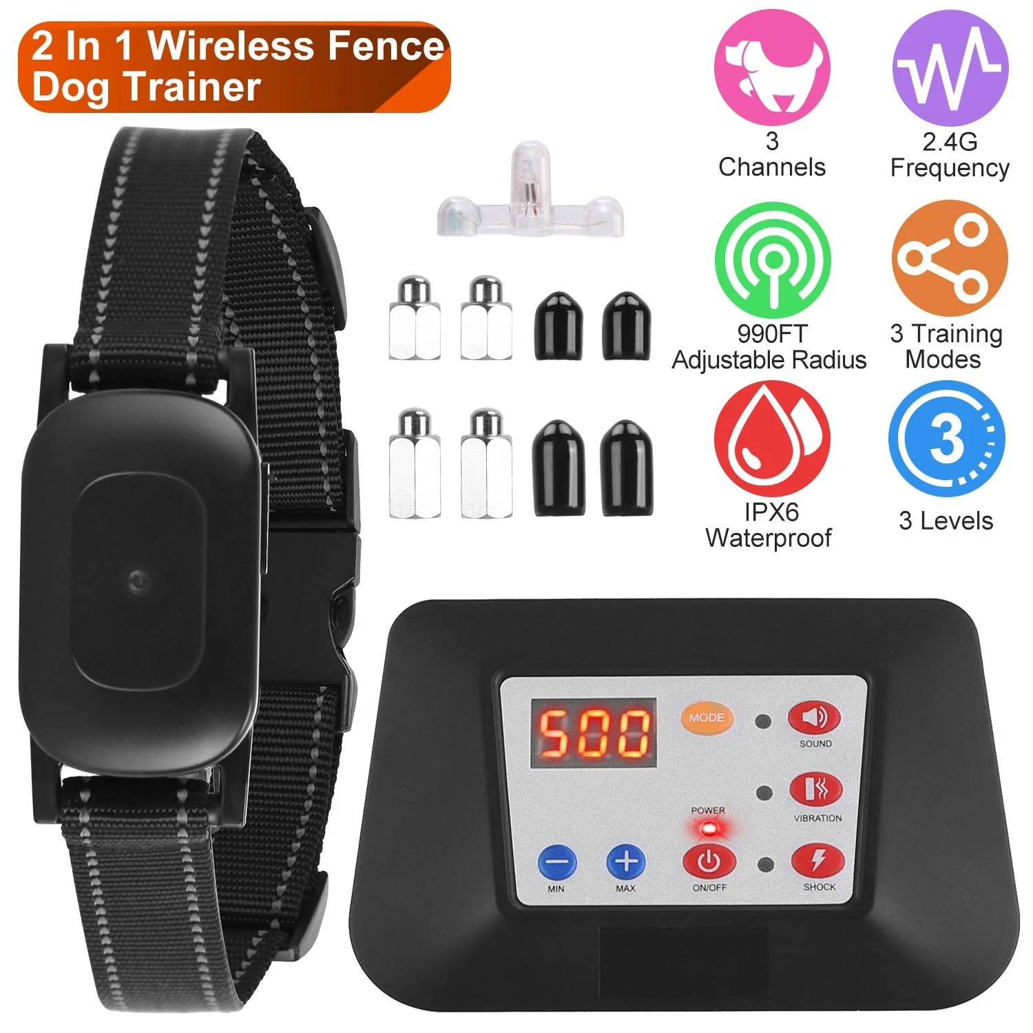 GBruno 990FT Radius Dog Training Collar - Image 2