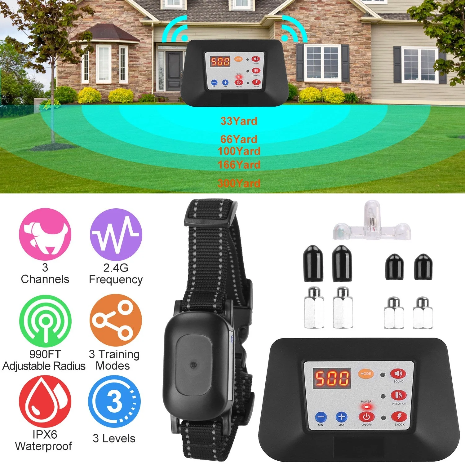 GBruno 990FT Radius Dog Training Collar - Image 4