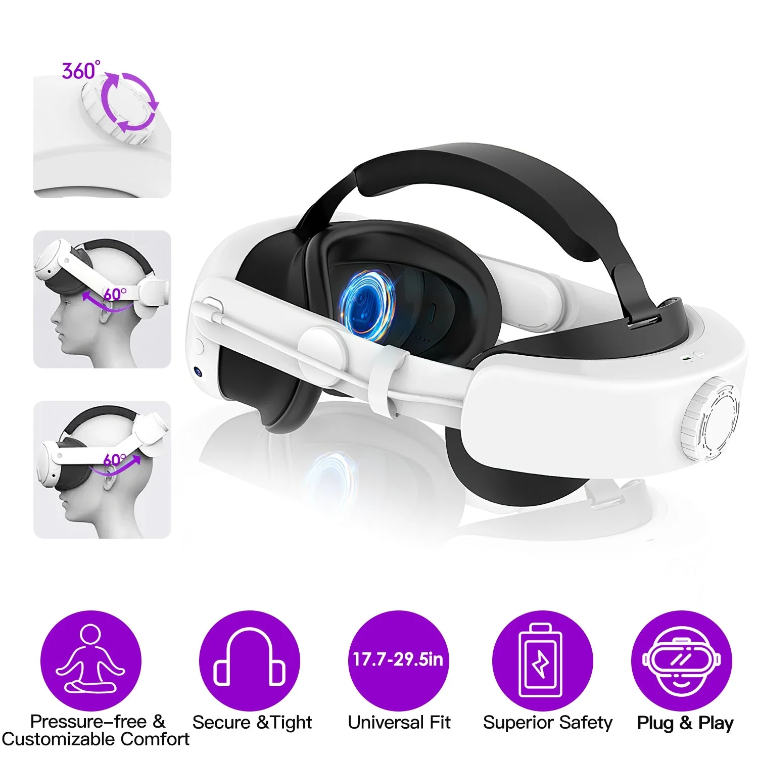 GBruno Adjustable VR Head Strap - Image 2