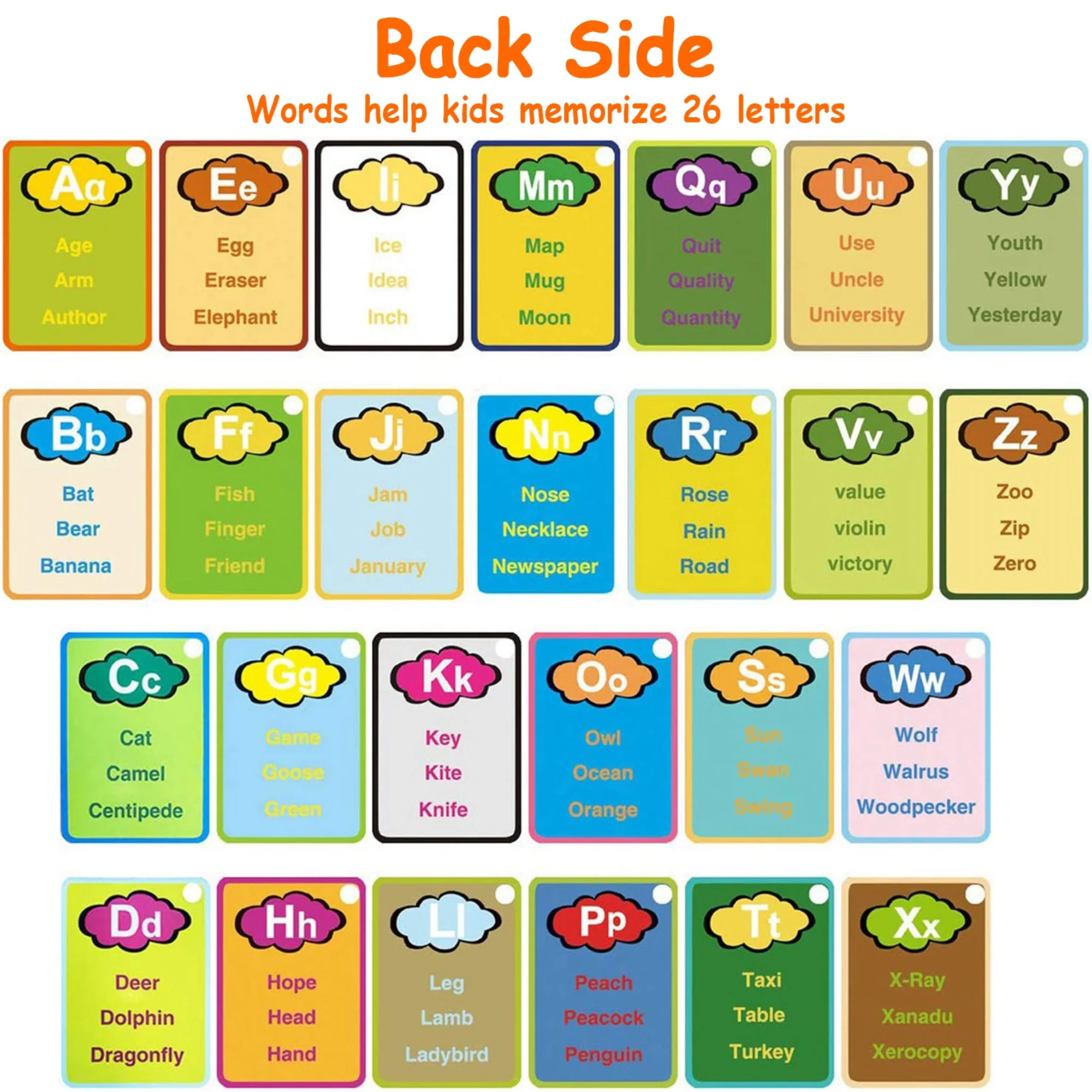 GBruno Alphabet Water Coloring Cards - Image 4