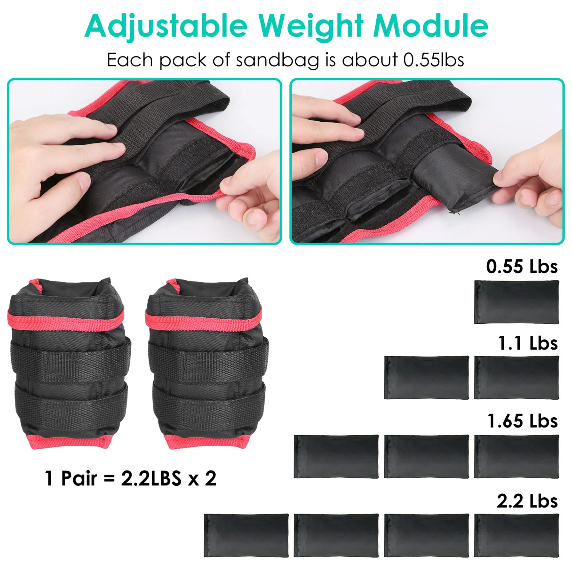 GBruno Ankle Weights Set - Image 5