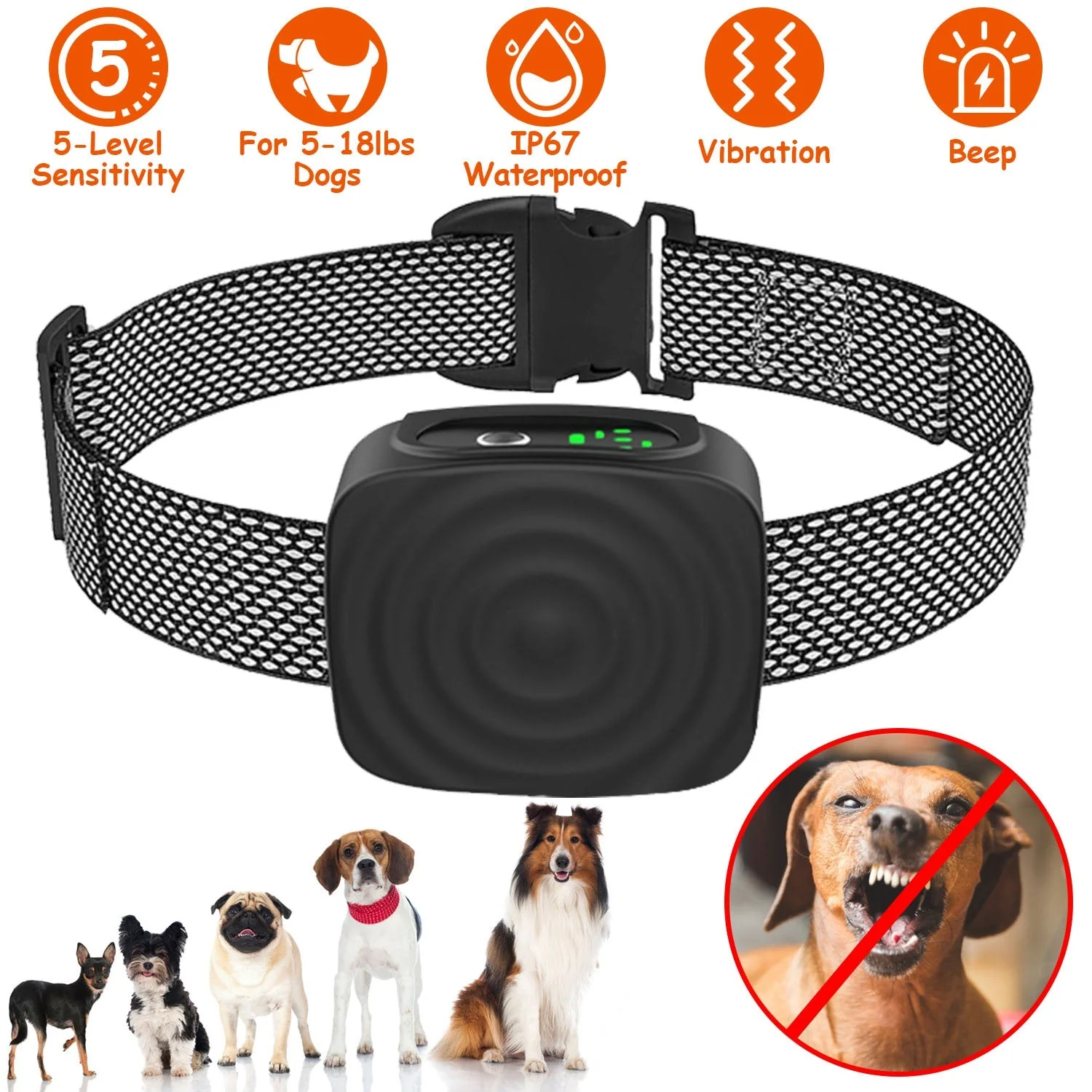 GBruno Anti Bark Dog Collar - Image 3