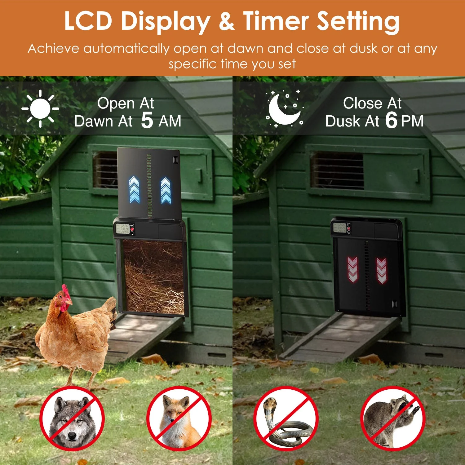 GBruno Automatic Chicken Coop Door - Image 4