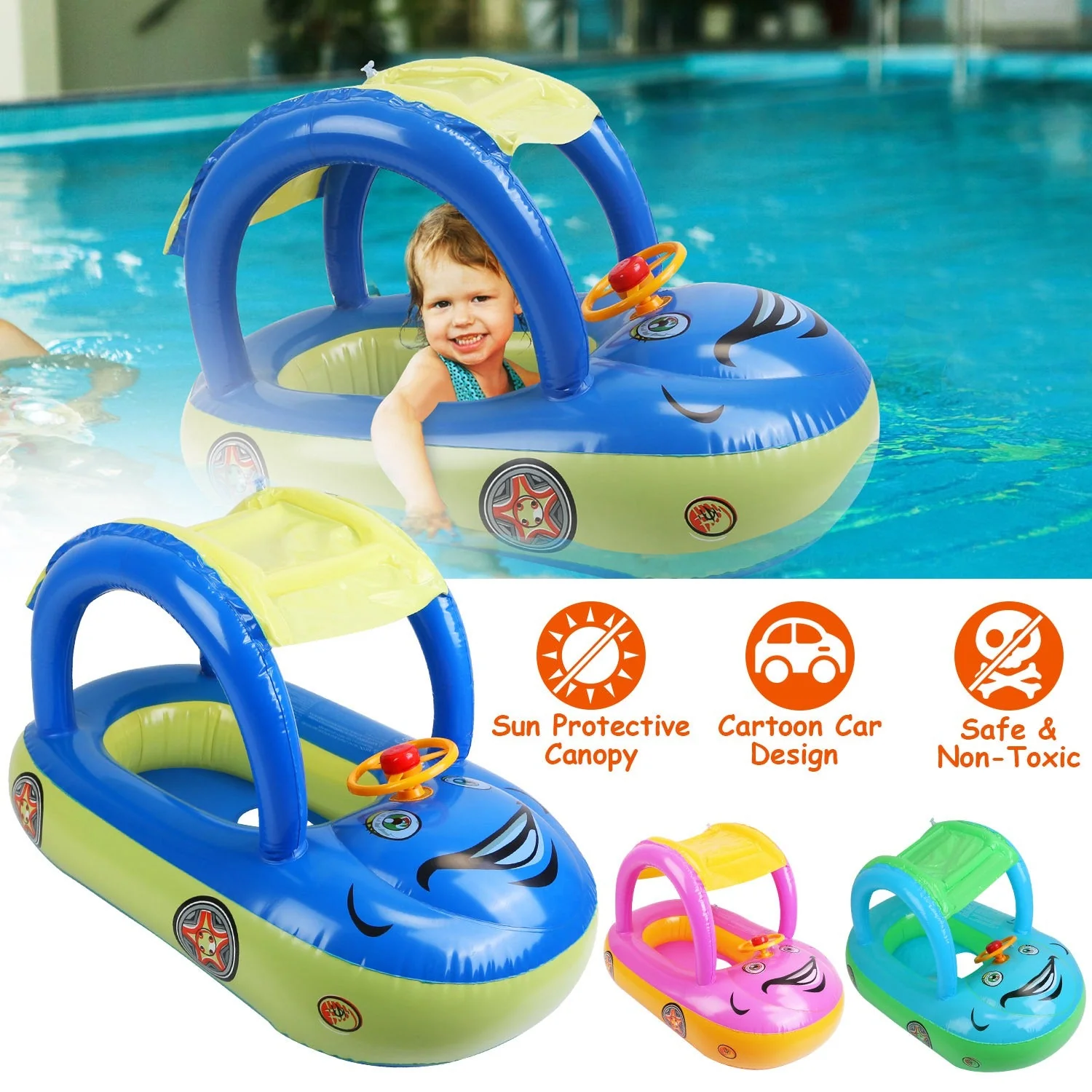 GBruno Baby Inflatable Pool - Image 3
