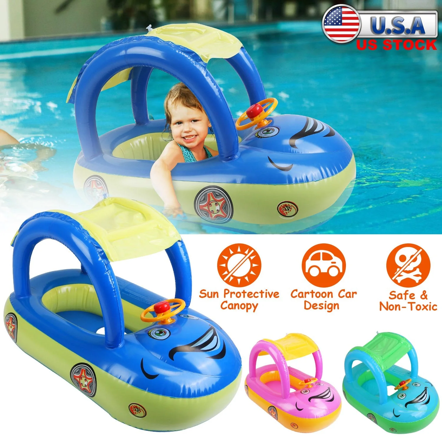 GBruno Baby Inflatable Pool - Image 4