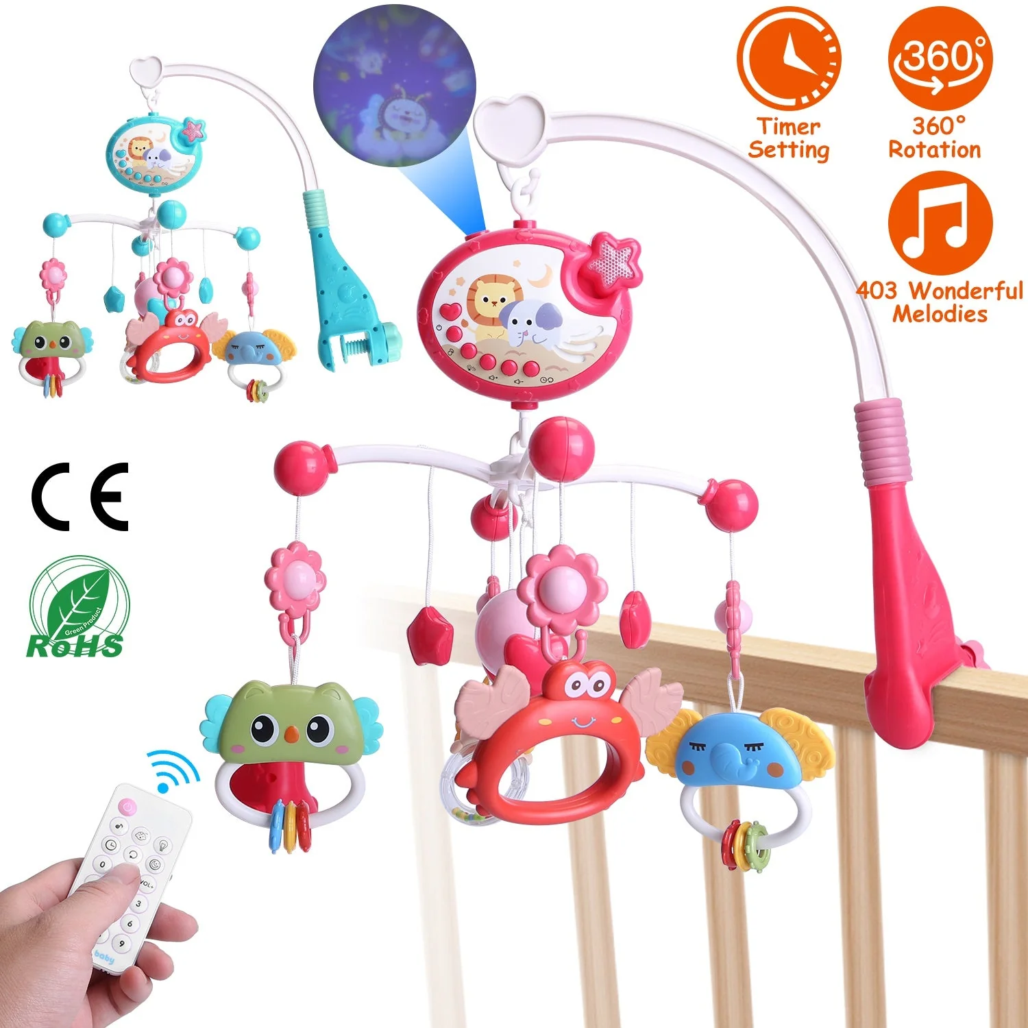 GBruno Baby Musical Crib - Image 2