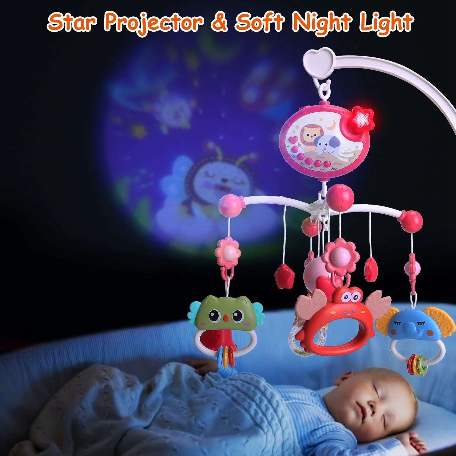 GBruno Baby Musical Crib - Image 6