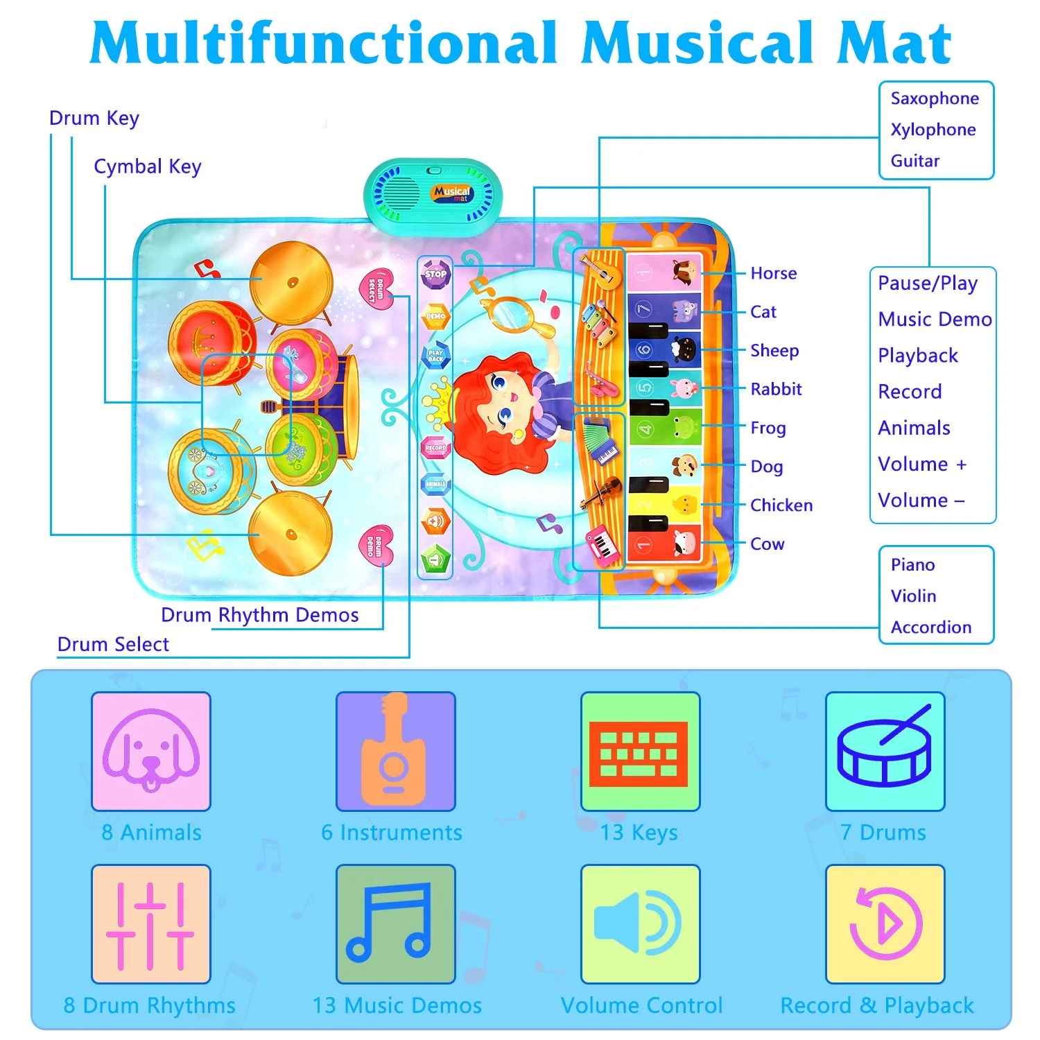 GBruno Baby Musical Mat - Image 3