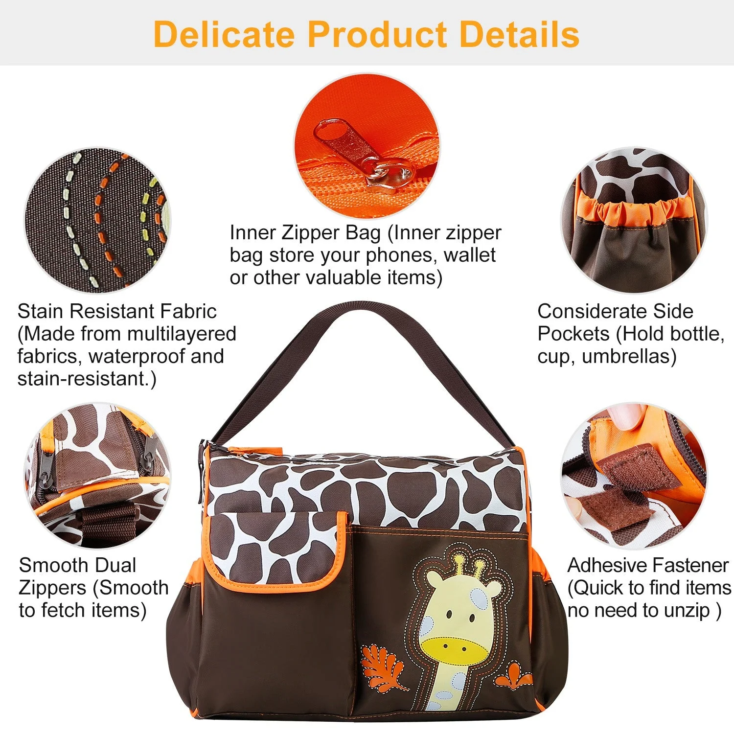 GBruno Baby Nappy Diaper Bags - Image 5