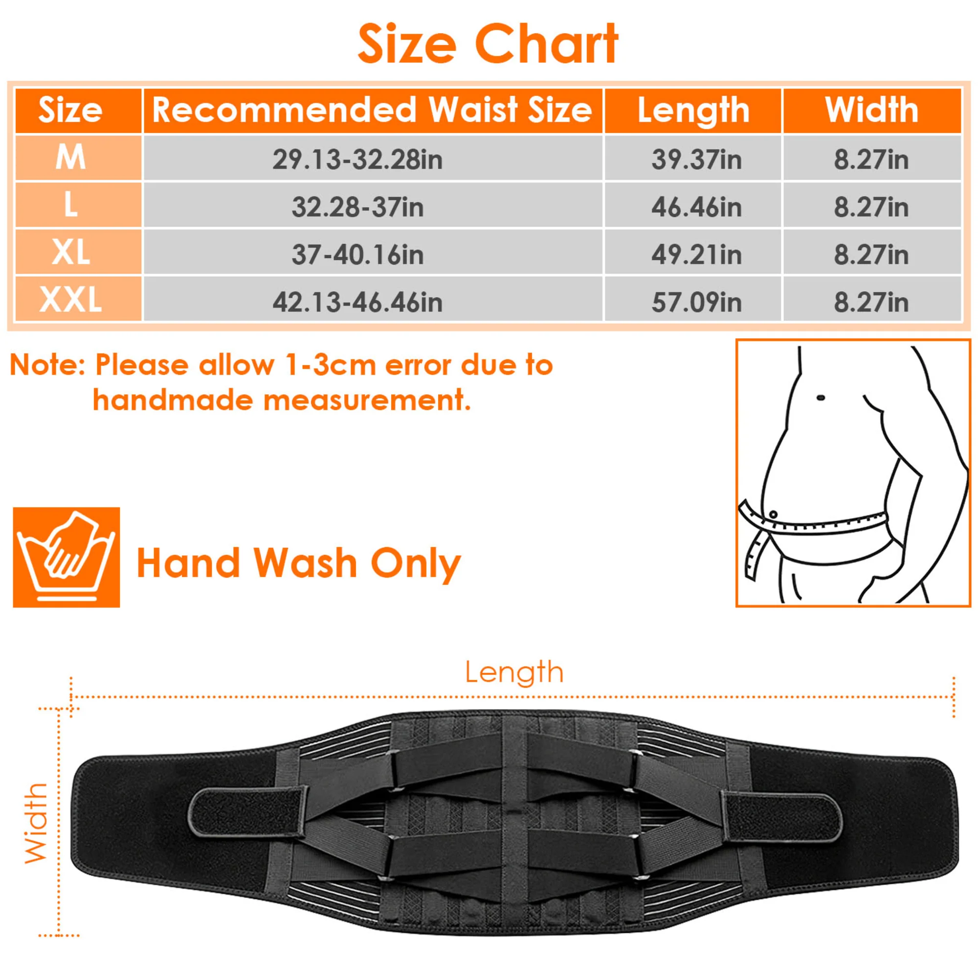 GBruno Back Support Brace - Image 3