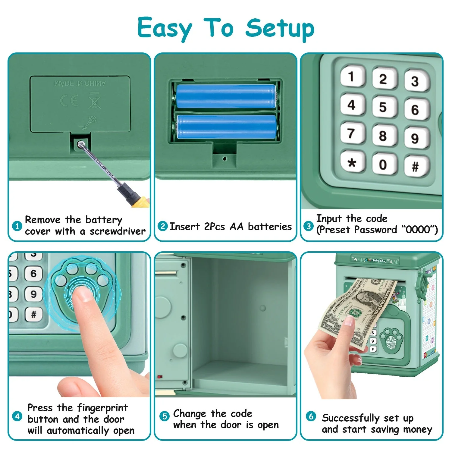 GBruno Bank Money Saving Box - Image 4