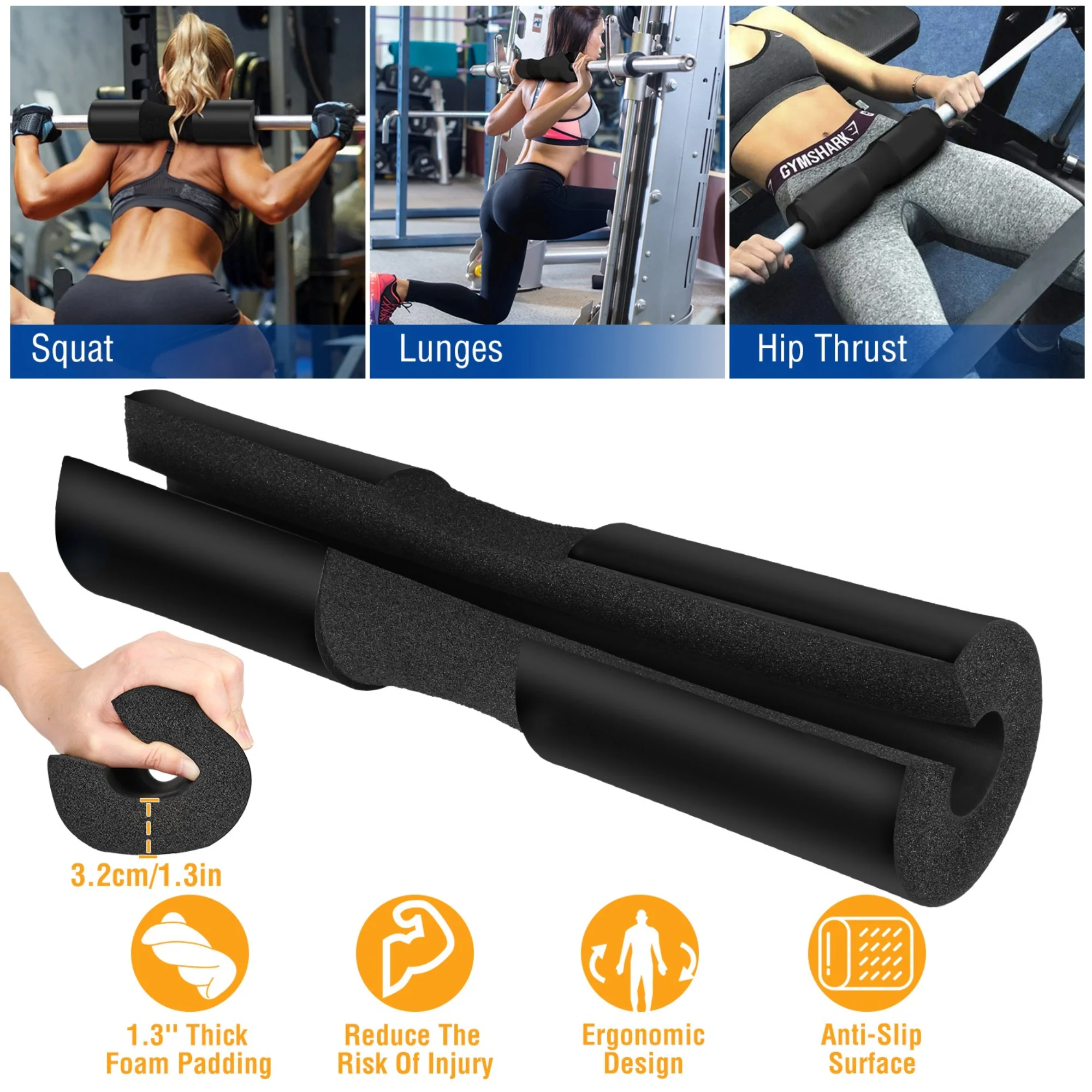 GBruno Barbell Pad Support - Image 2
