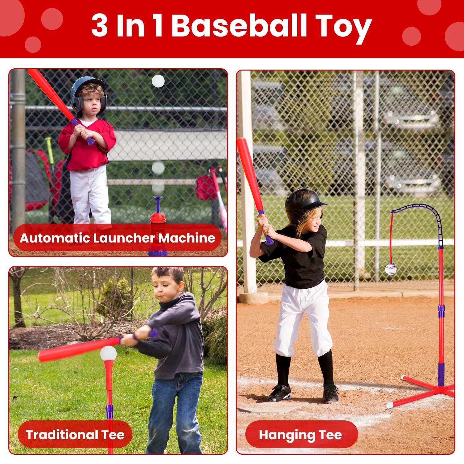 Gbruno Baseball Toy Kit for Ages 3–5 - Image 4