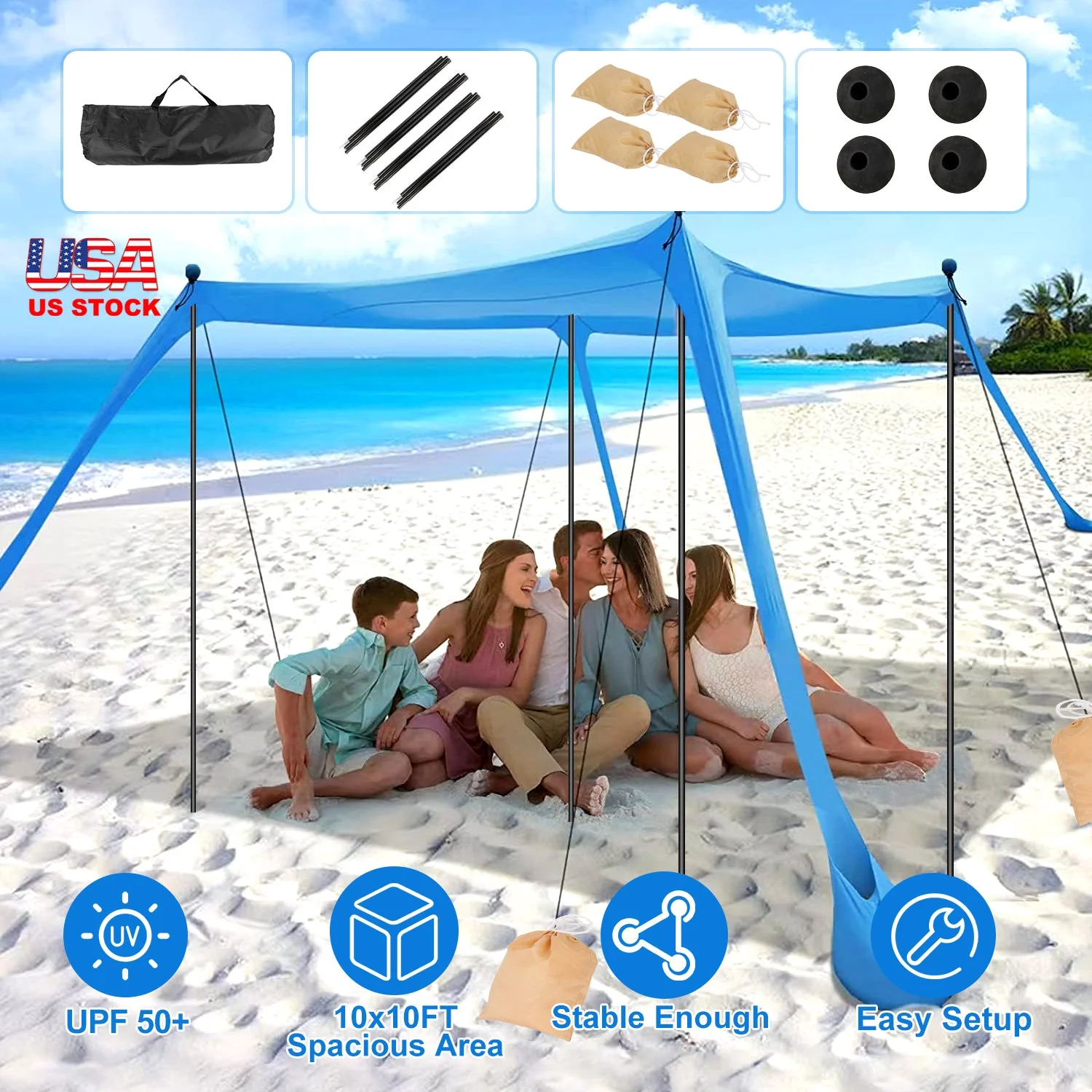 GBruno Beach Canopy Tent - Image 5