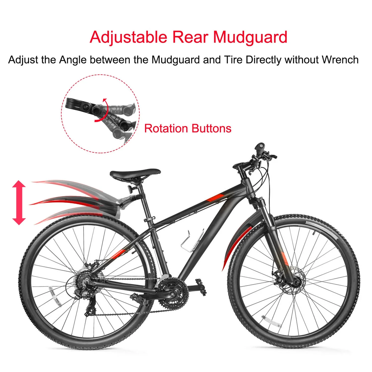 GBruno Bicycle Fender Set - Image 6