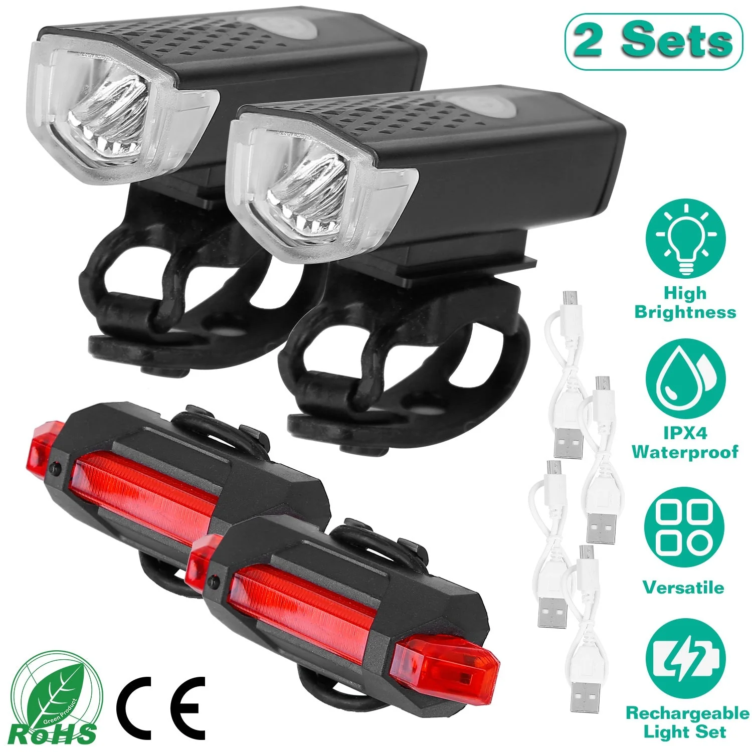 GBruno Bicycle Light Sets - Image 2