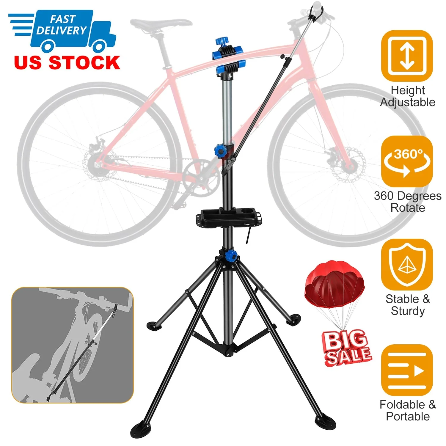 GBruno Bicycle Repair Stand - Image 3