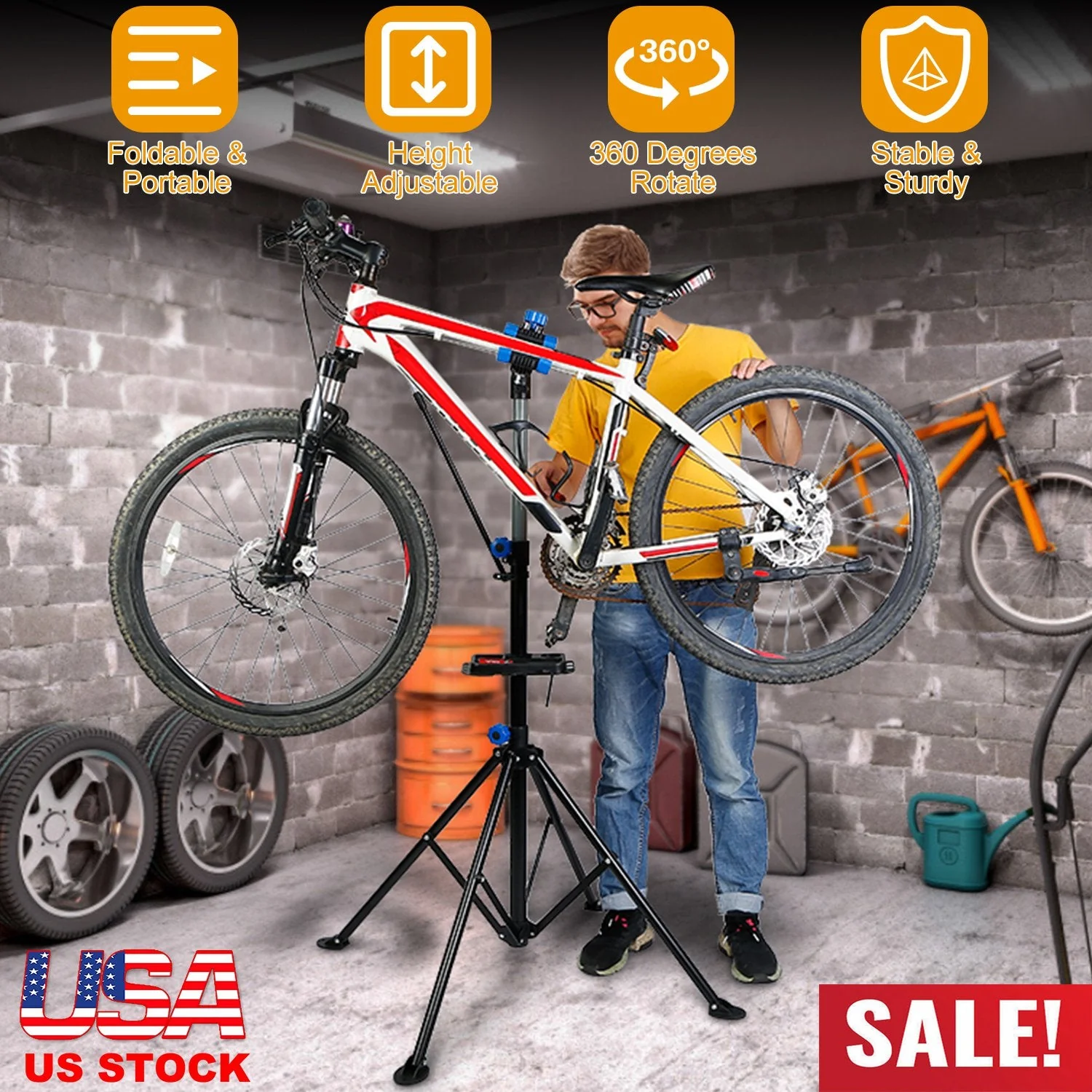 GBruno Bicycle Repair Stand - Image 5