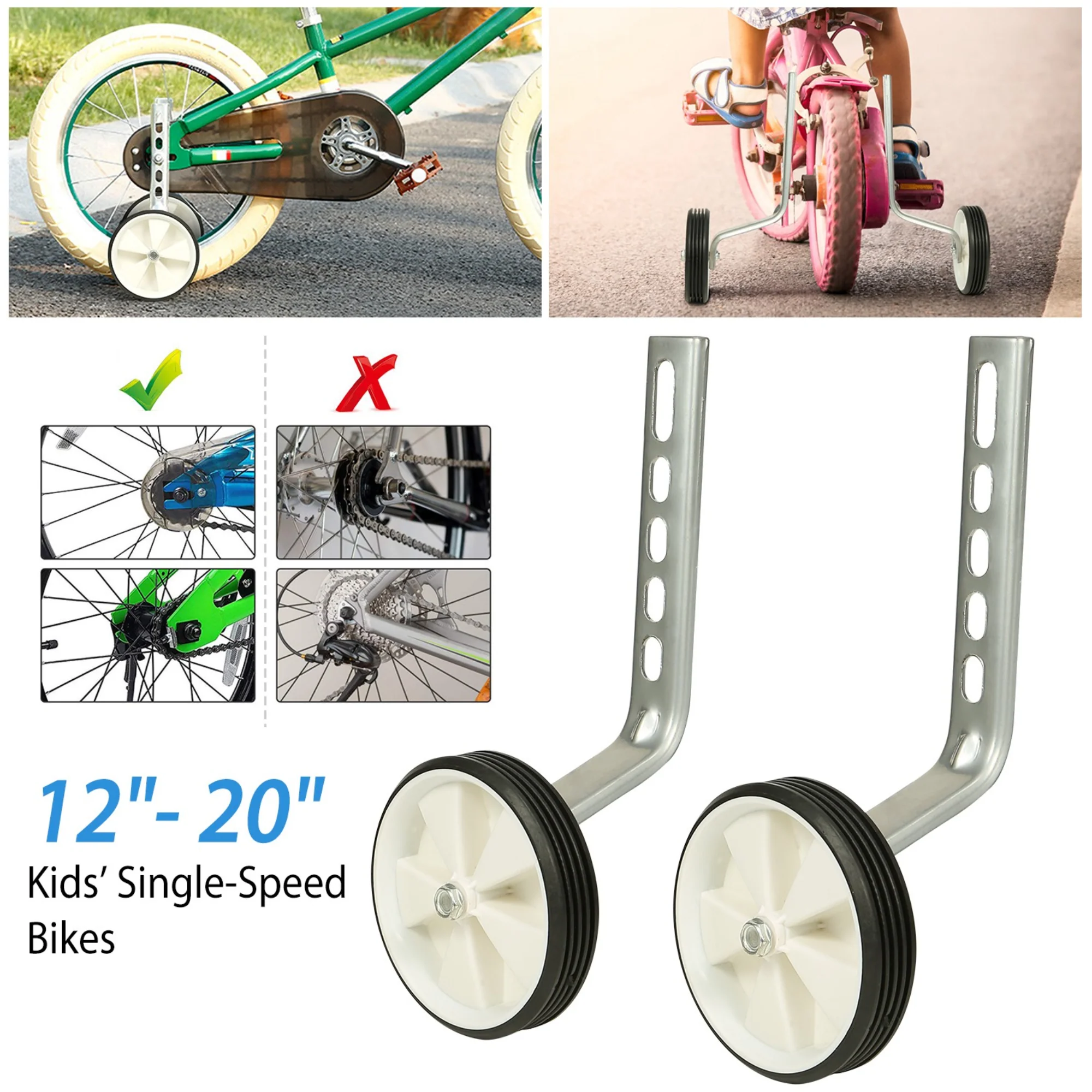 GBruno Bicycle Training Wheels - Image 4