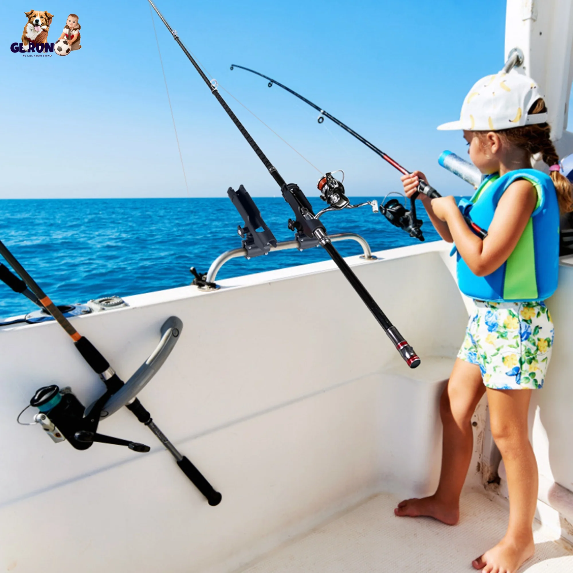 GBruno Boat Fishing Pole Rod Holder - Image 6