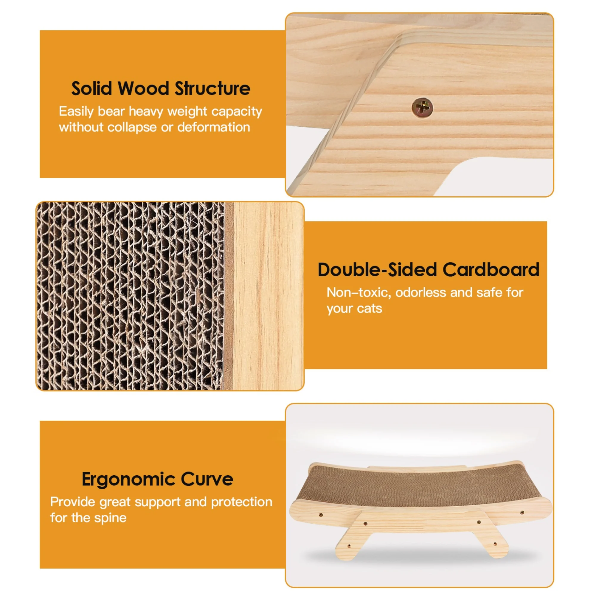 GBruno Cardboard Cat Scratcher - Image 6