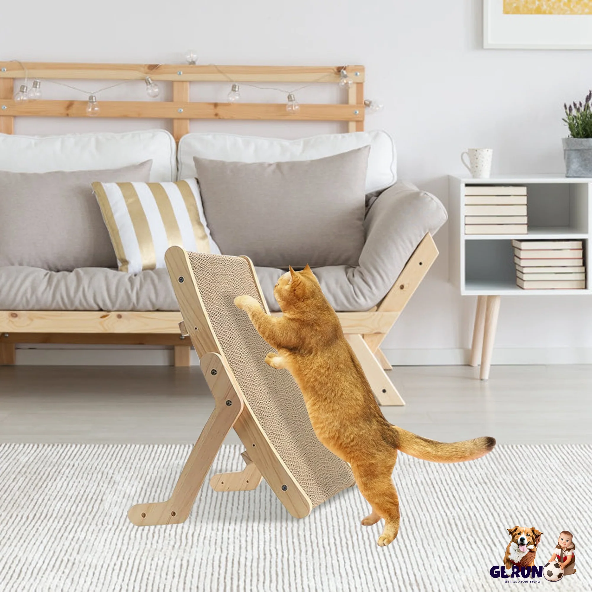 GBruno Cardboard Cat Scratcher - Image 8