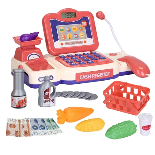 GBruno Cash Register Pretend Play Cashier Toy - Image 8