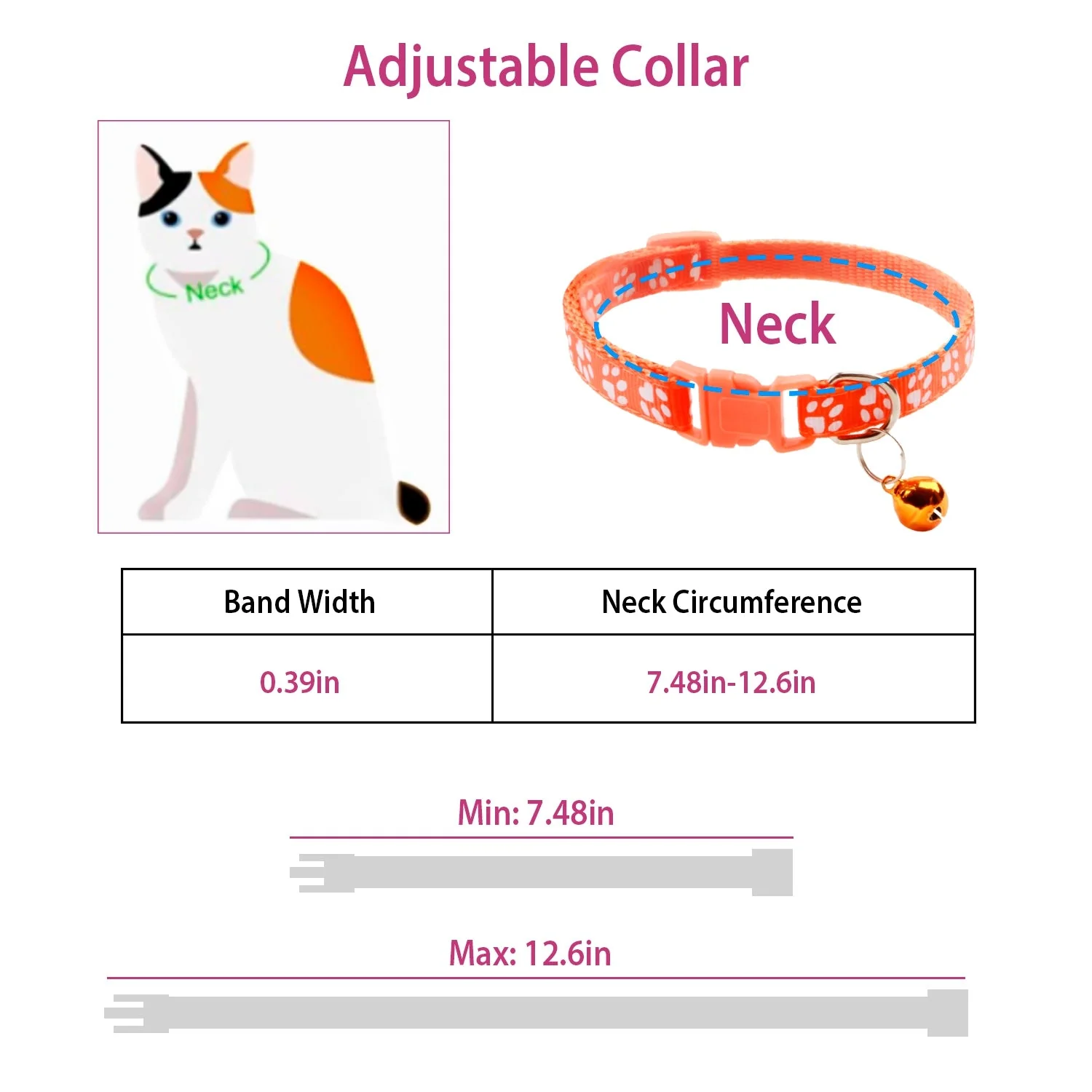 GBruno Cat Adjustable Collar - Image 4