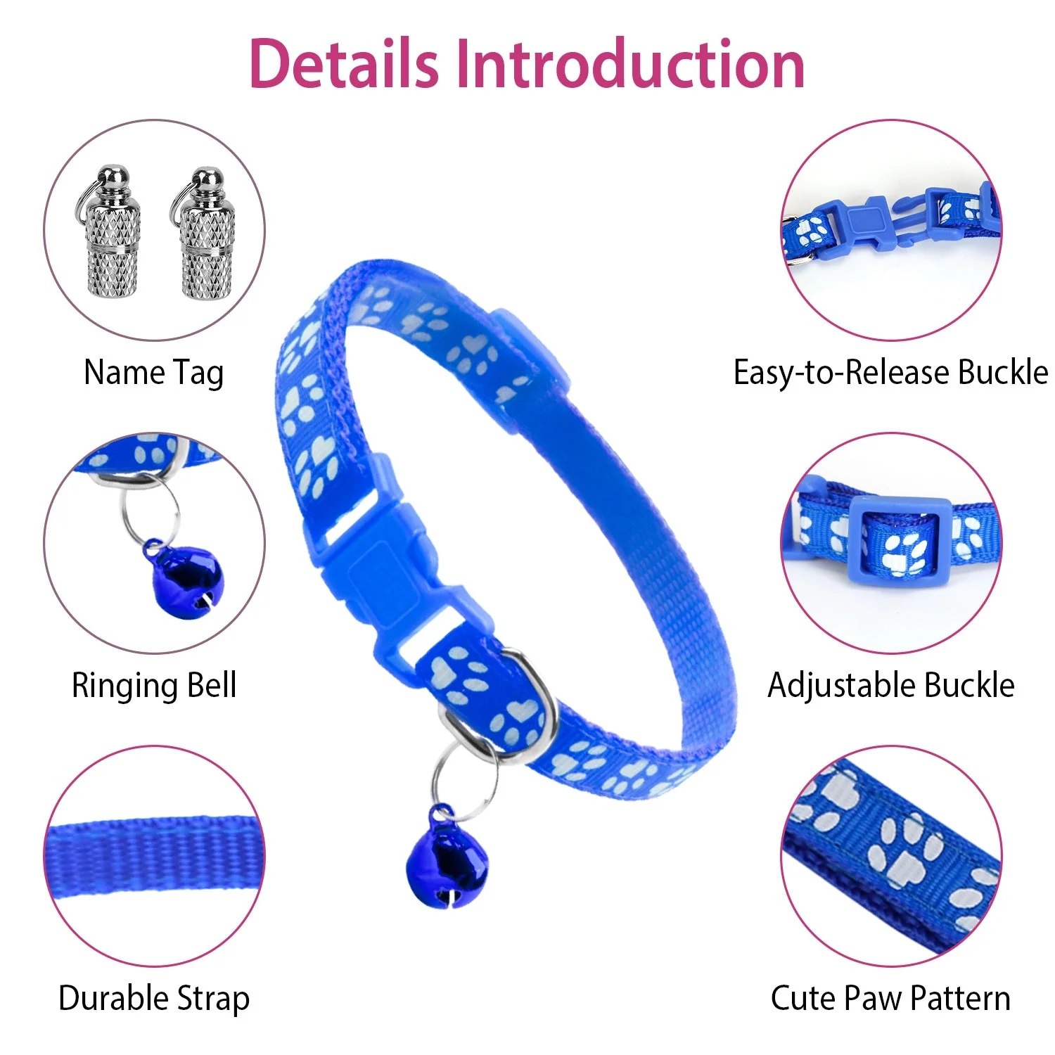 GBruno Cat Adjustable Collar - Image 6