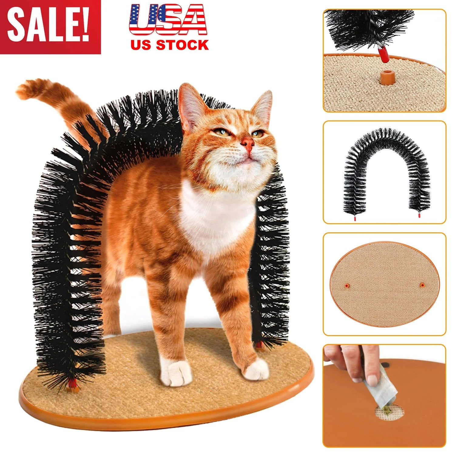 GBruno Cat Arch Self Groomer - Image 2