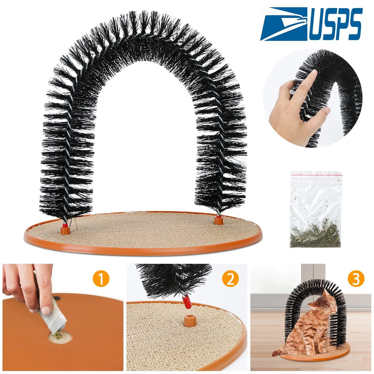 GBruno Cat Arch Self Groomer - Image 6